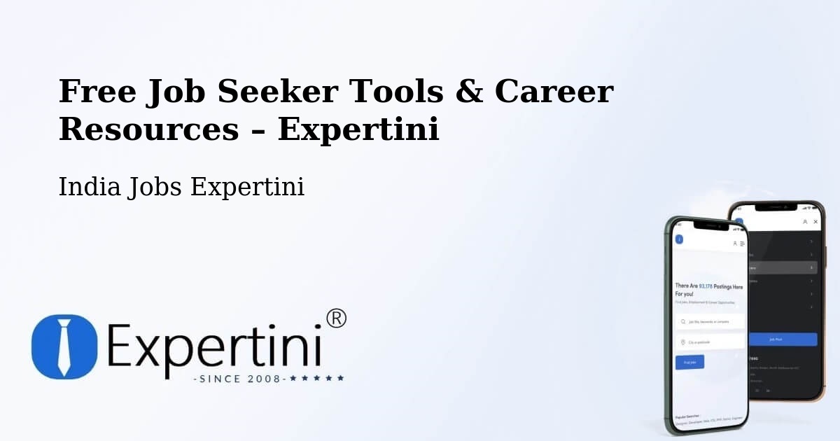 Free Job Seeker Tools & Career Resources – Moradabad - Moradabad, India Jobs Expertini